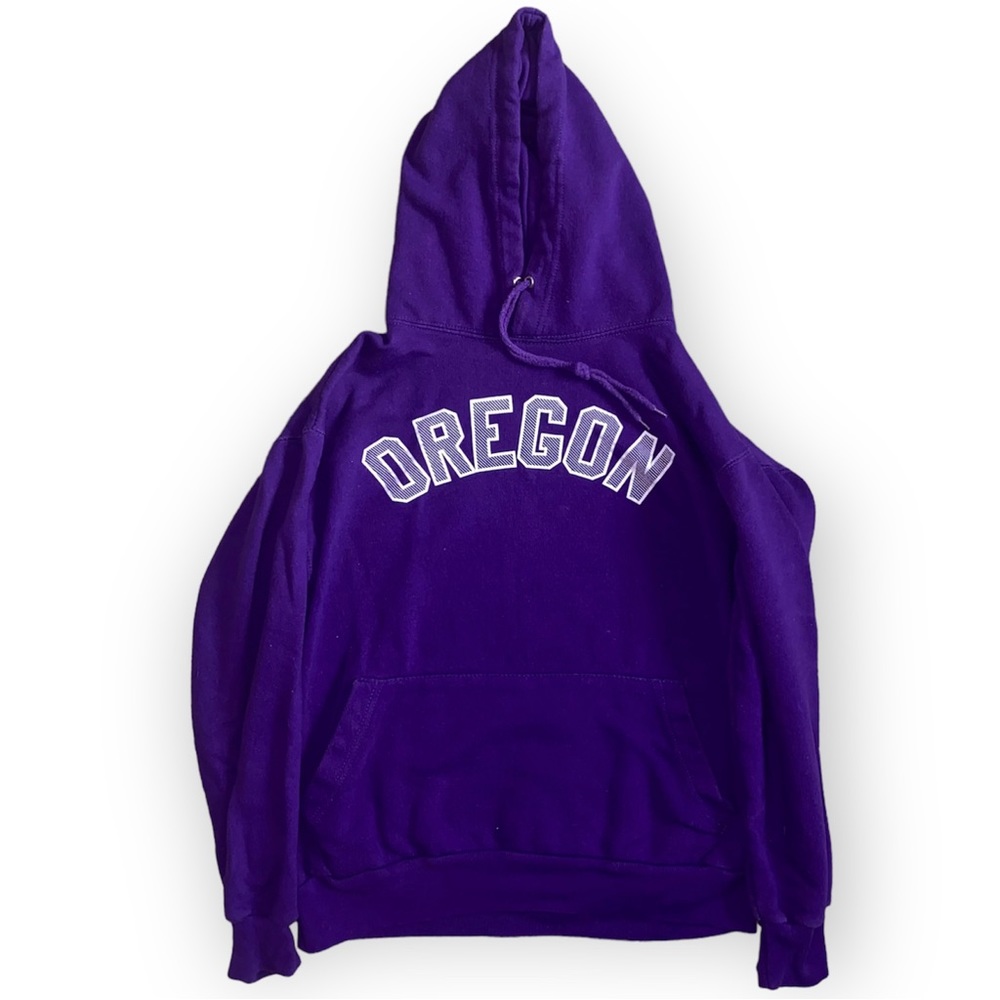 Purple Oregon Hoodie size small